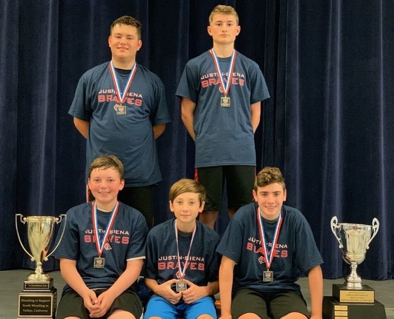 Wrestle Brave All-Camp Team
